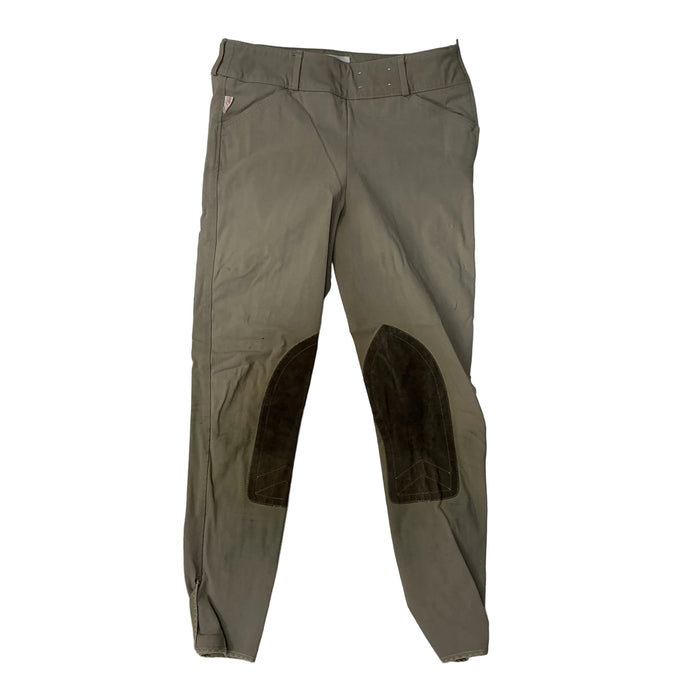CNT 3166N Tailored Sportsman Knee Patch Breeches Tan 28