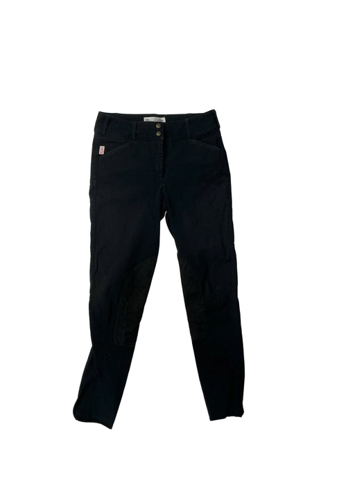 CNT 3166F Tailored Sportsman Knee Patch Breeches Dark Grey 28