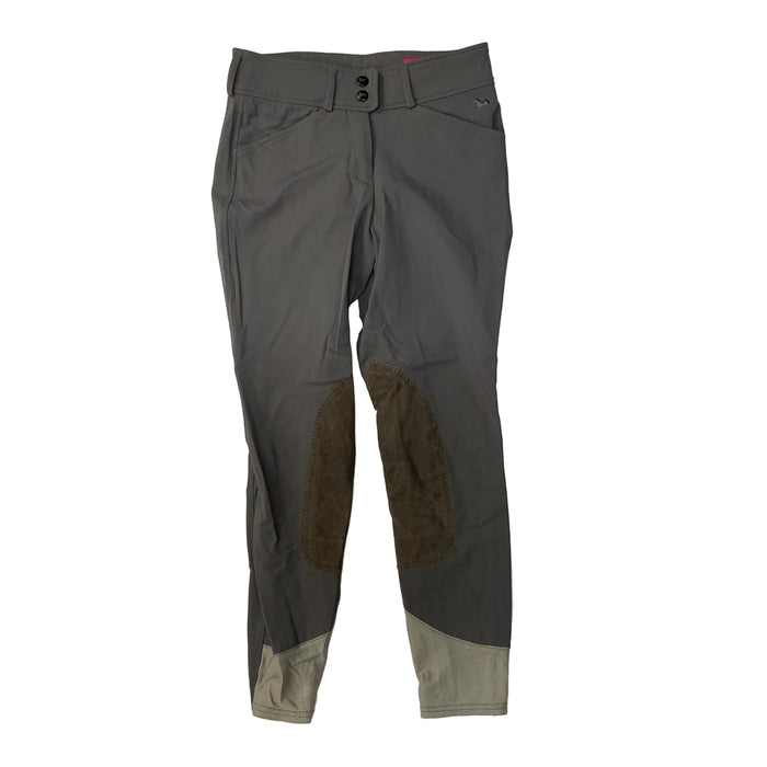 CNT 3166D RJ Classics Knee Patch Breeches Grey 24