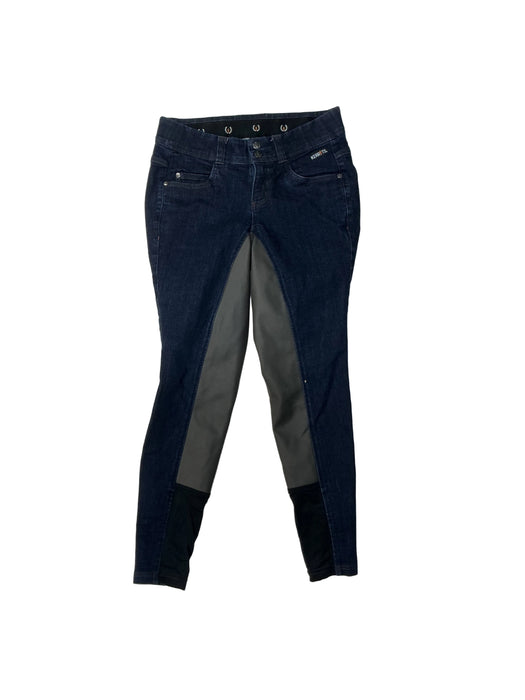CNT 3167G Kerrits Full Seat Riding Pants Denim Small
