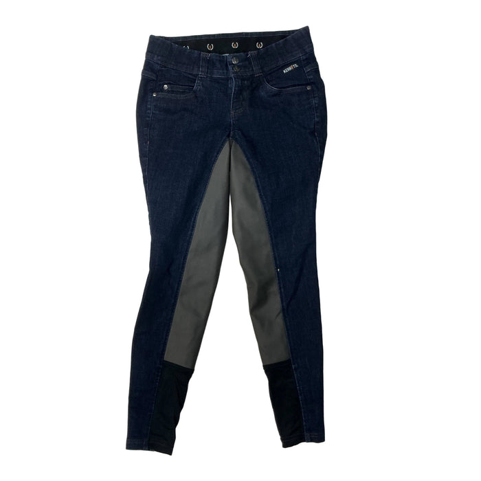 CNT 3167G Kerrits Full Seat Riding Pants Denim Small