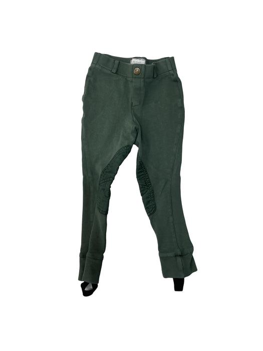 CNT 3167I Tuffrider Knee Patch Breeches Green Kids 4