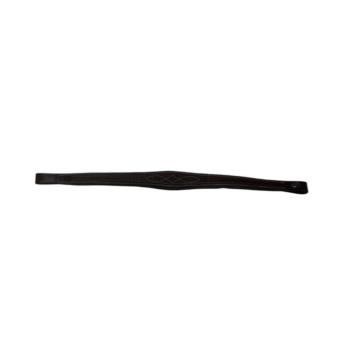 CNT 3173A Leather Browband Brown Approx. Extra Full