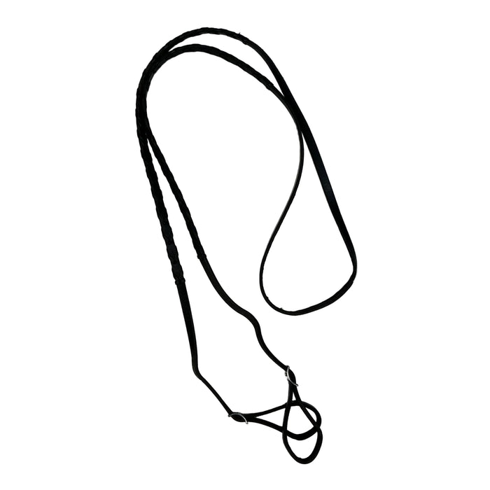 CNT 3178B Braided Reins Black