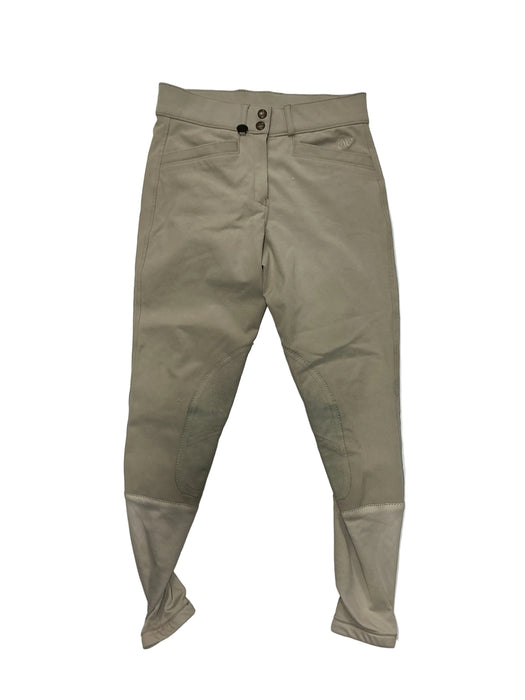 CNT 3179C Ovation Knee Patch Breeches Tan 26R