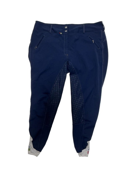 CNT 3180C Equine Couture Full Seat Tights Navy Approx. XL