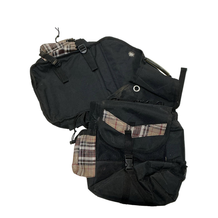 CNT 3183W Kensington Saddle Bag Brown Plaid