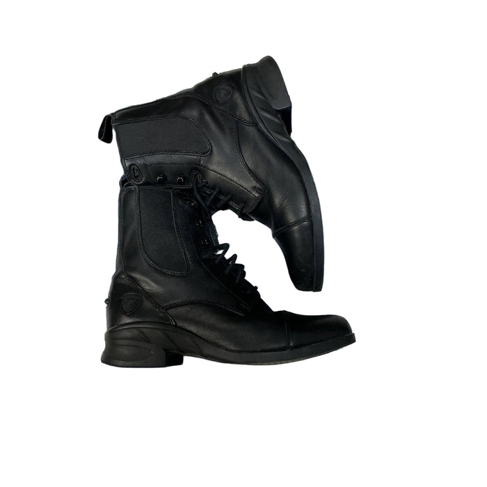 CNT 3184A Ariat Heritage Lace Paddock Boots Black 7