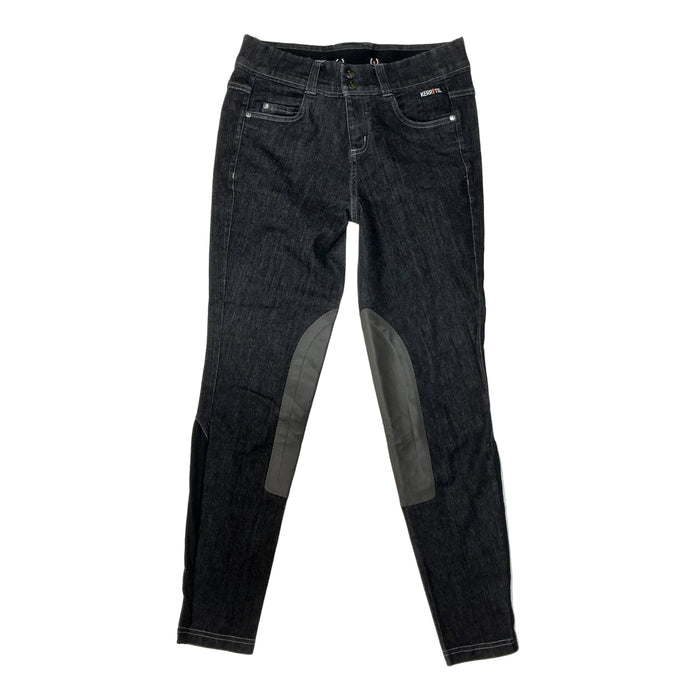 CNT 3186I Kerrits Knee Patch Breeches Denim Small