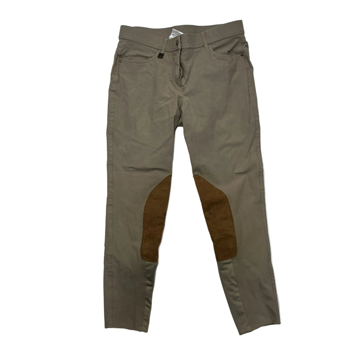 CNT 3195D Romfh Knee Patch Breeches Tan 32R