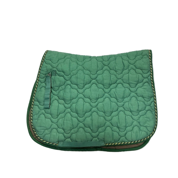 CNT 3197F Roma Saddle Pad Green Full