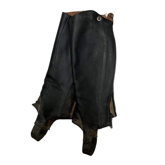 CNT 3197K Ariat Close Contact Half Chaps Black XS