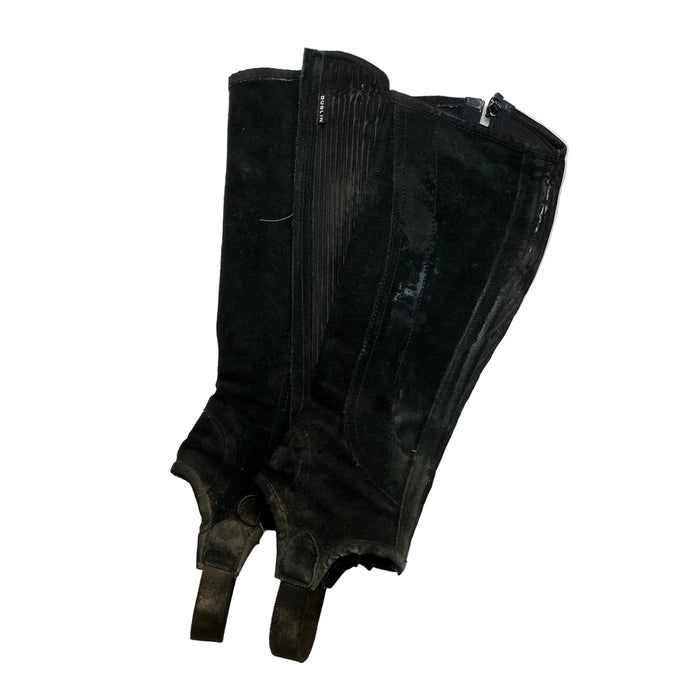 CNT 3197L Dublin Half Chaps Black Small
