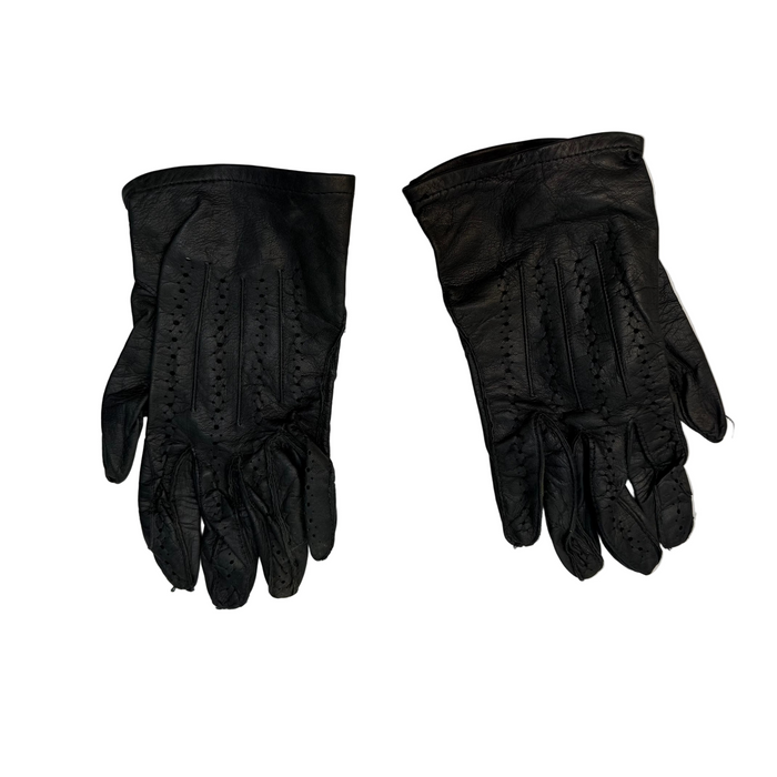 CNT 3028A Romania Leather Gloves lack approx. 7