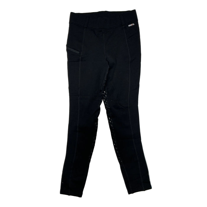 CNT 3200C Kerrits Fleece Lined Full Seat Tights Black XL