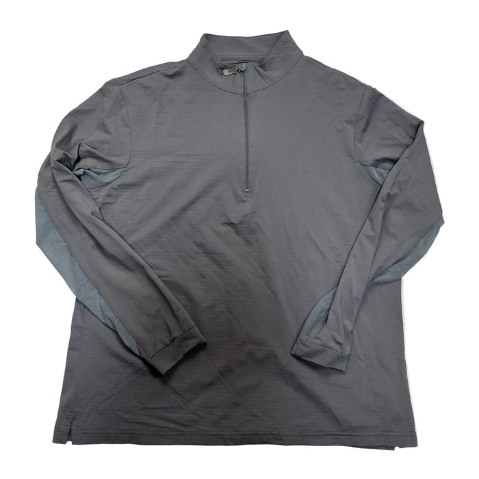 CNT 3200D EIS Long Sleeve Quarter Zip Grey XL
