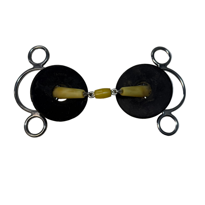 CNT 3029C 2-Ring Double Jointed Happy Mouth Bit 5.5"