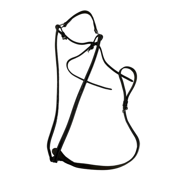 CNT 3100R Three Point Breastplate Brown Cob