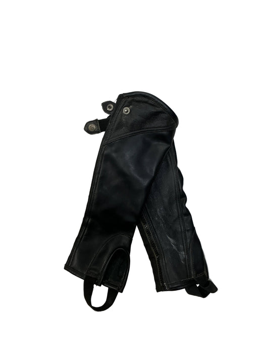 CNT 3206B Horze Half Chaps Black Approx. XS Tall