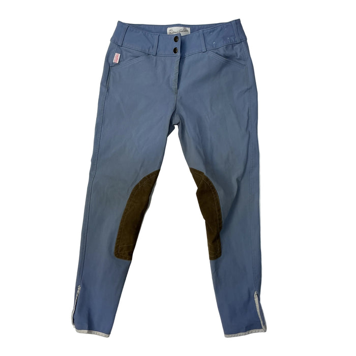 CNT 3140XX Tailored Sportsman Knee Patch Breeches Light Blue 28