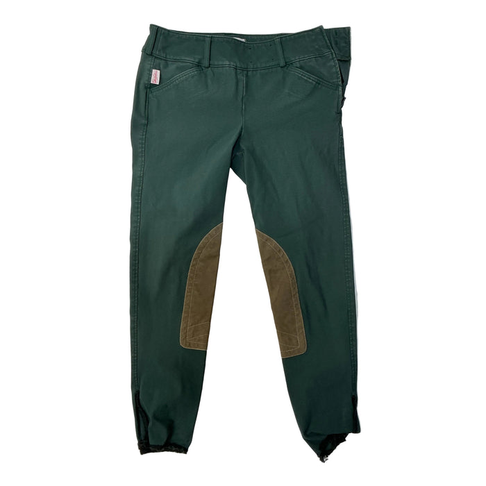 CNT 3140WW Tailored Sportsman Knee Patch Breeches Green 26