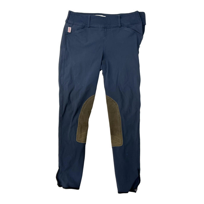 CNT 3140ZZ Tailored Sportsman Knee Patch Breeches Blue 28