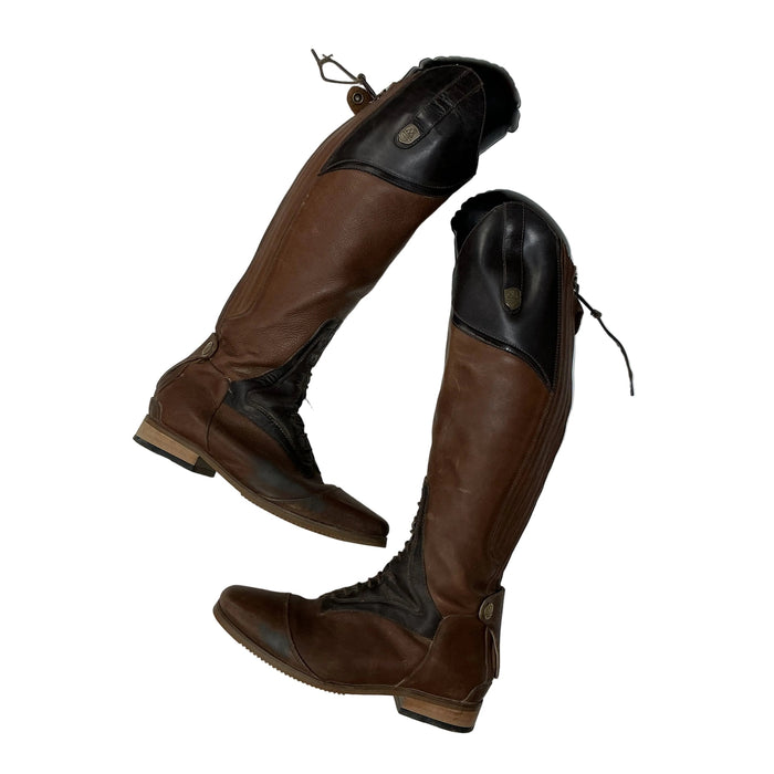 CNT 3140HHH Mountain Horse Sovereign Tall Boots Brown 39 (8) Short/Reg