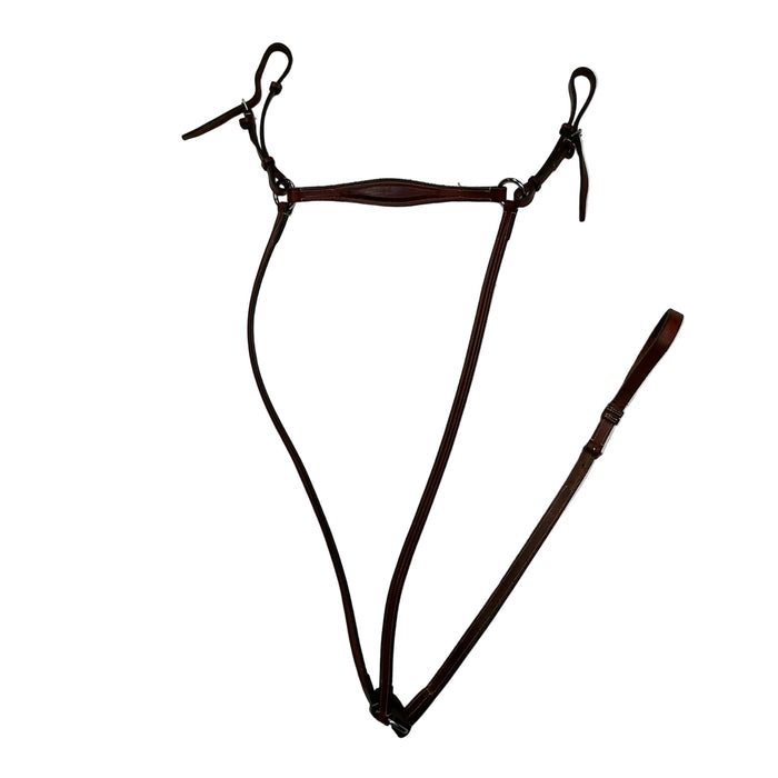 CNT 3208B Three Point Breastplate Brown Approx. Cob