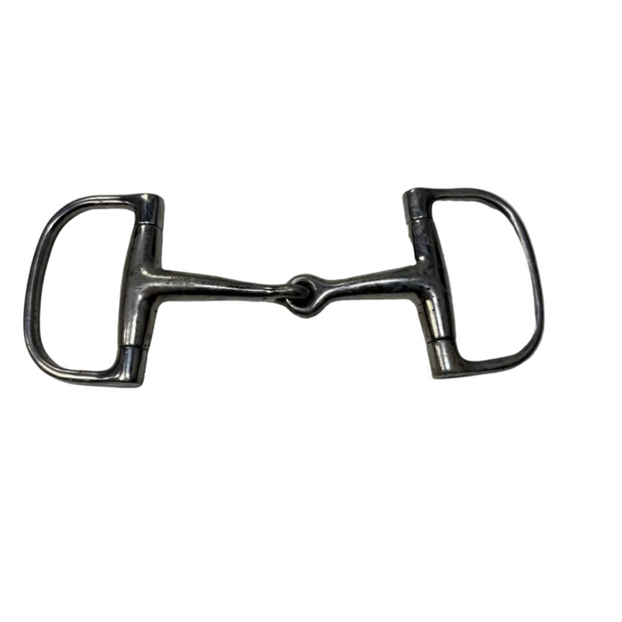 CNT 3032H D-Ring Single Jointed Snaffle 5"
