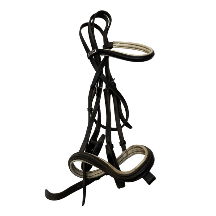 CNT 3032FF Stubben Bridle Black/White Full