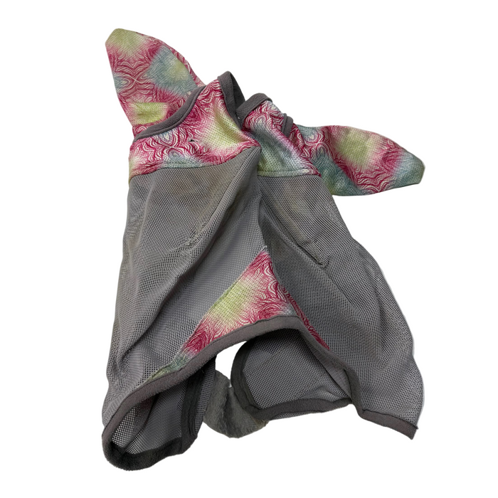 CNT 3032V Cashel Fly Mask Pink/Yellow approx. Horse
