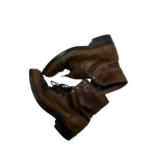 CNT 3204M Ariat Lace Up Boots Brown 9