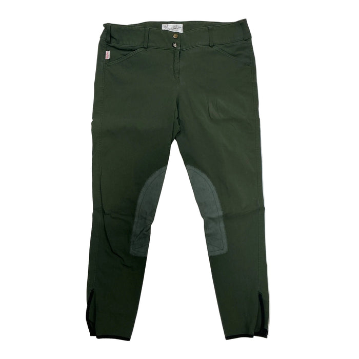 CNT 3226C Tailored Sportsman Knee Patch Breeches Ivy 32R