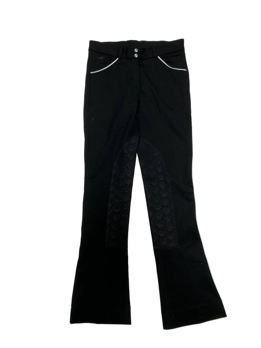 CNT 3228E Piper Knee Patch Tights Black 32R