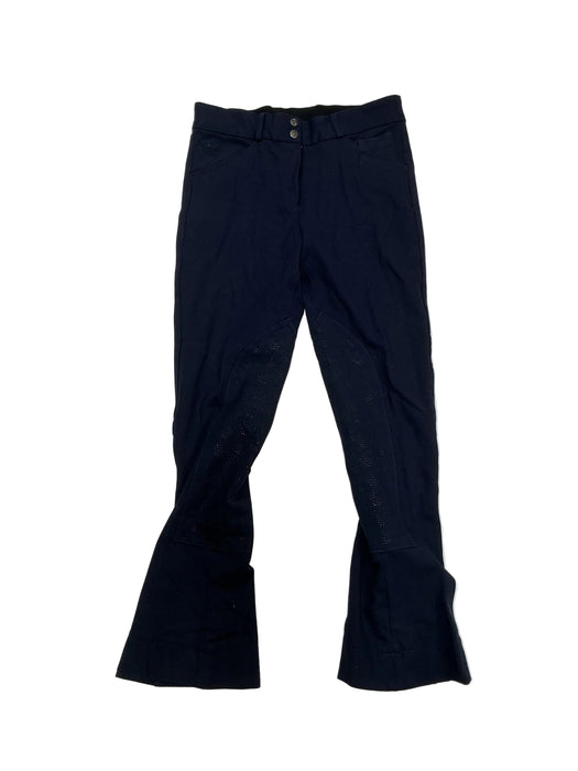 CNT 3228D Piper Knee Patch Tights Navy 32R
