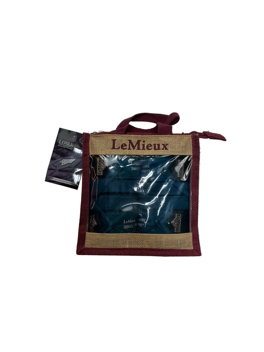 CNT 3232C LeMieux Loire Satin Polo Wraps Marine Large (new)