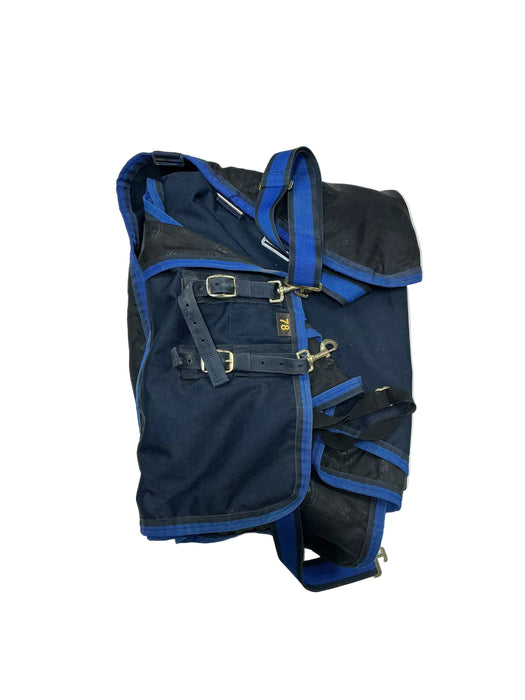 CNT 3233A Schneiders Turnout Sheet with Detachable Neck Navy 78”