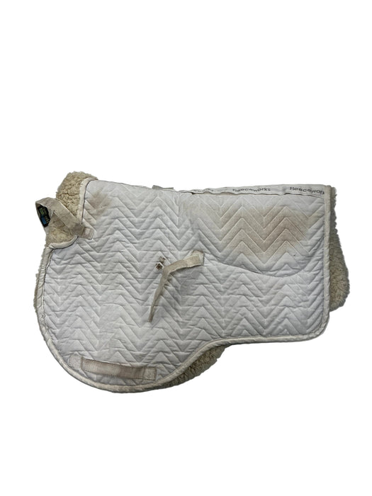 CNT 3233H Fleeceworks Shimmable XC Pad White Approx. Large
