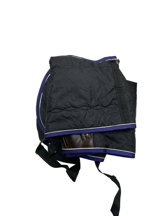 CNT 3233O Pull Over Midweight Blanket Black/Purple 84”