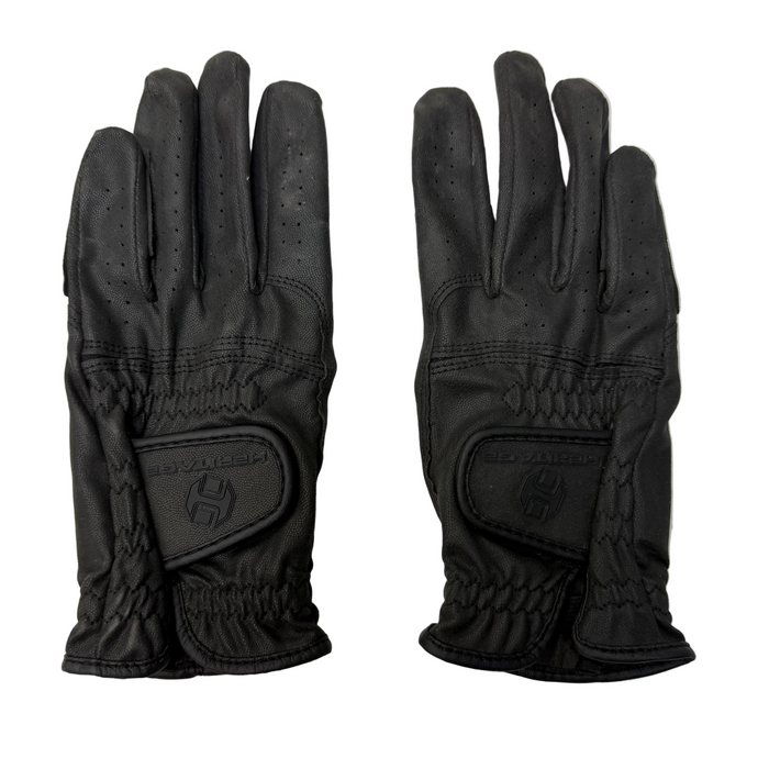 CNT 3043A Heritage Leather Gloves Black 9