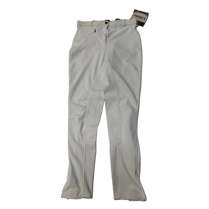 CNT 3048V TuffRider FS Breeches White 30L New