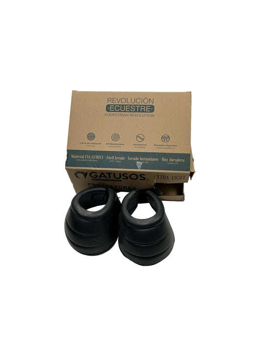 CNT 3234A Gatusos Bell Boots Black Medium