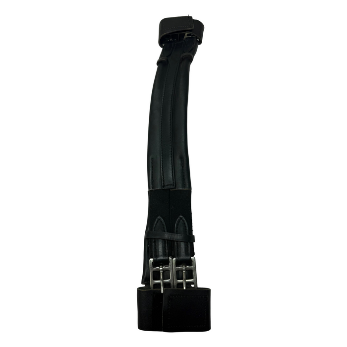 CNT 3048B Leather Girth Black 24"