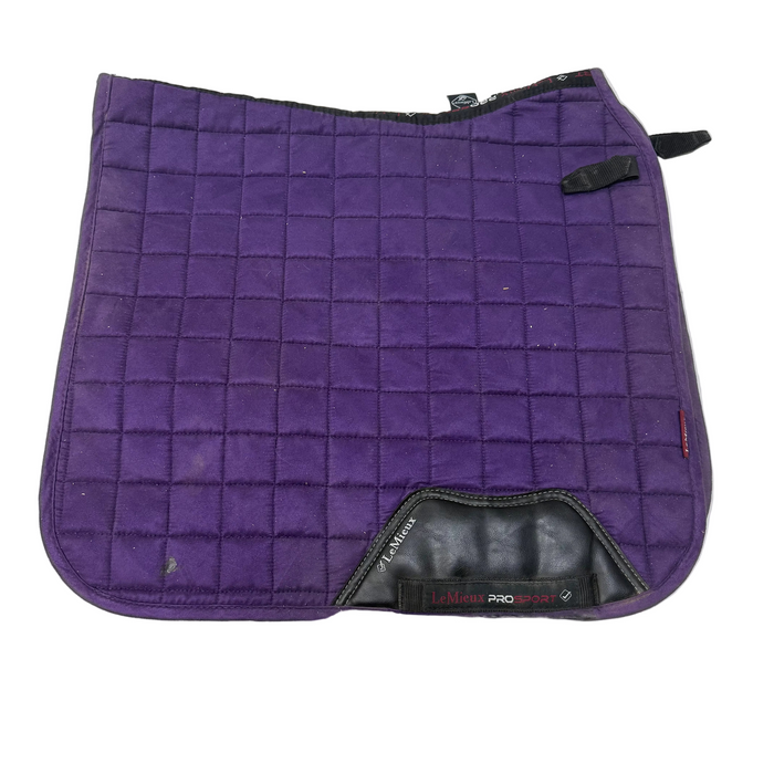 CNT 3049E Lemieux Suede Dressage Pad Purple
