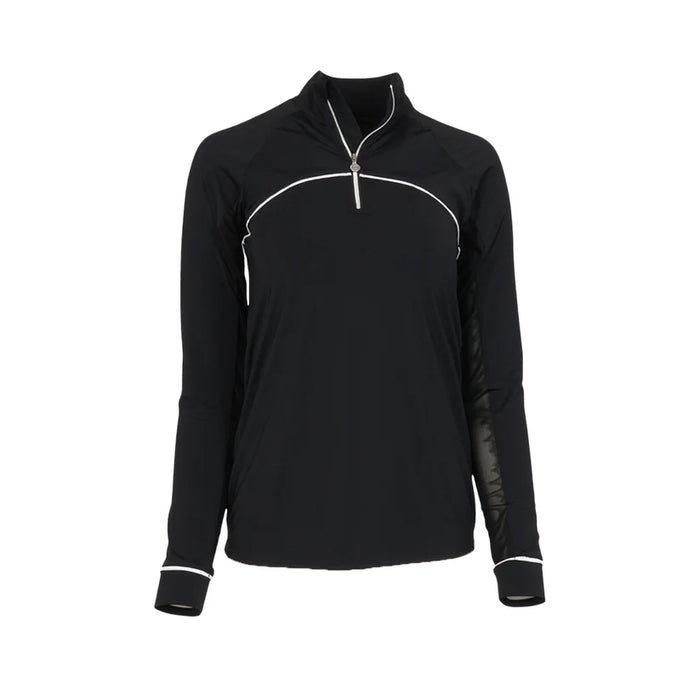 Dapplebay Lady 1/4 Zip Long Sleeve Riding Top