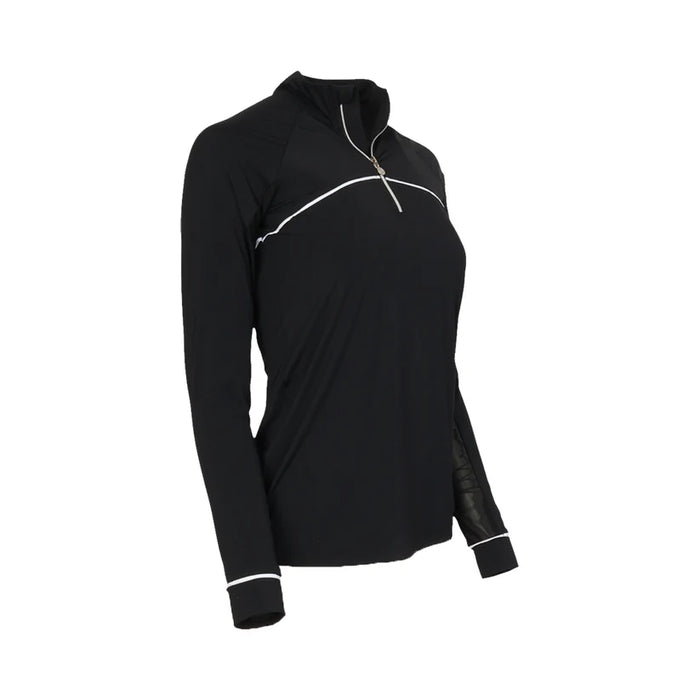 Dapplebay Lady 1/4 Zip Long Sleeve Riding Top