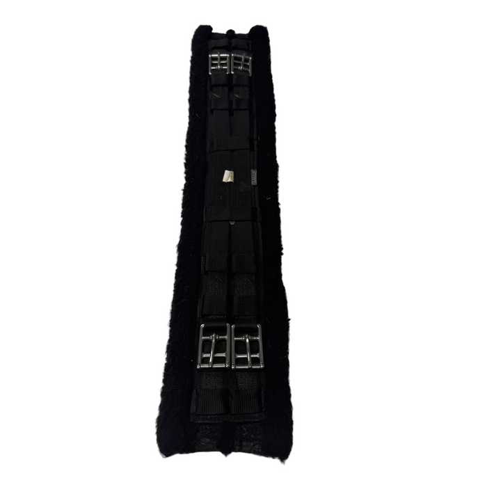 CNT 3051B Ovation Fleeced Lined Girth Black 22"