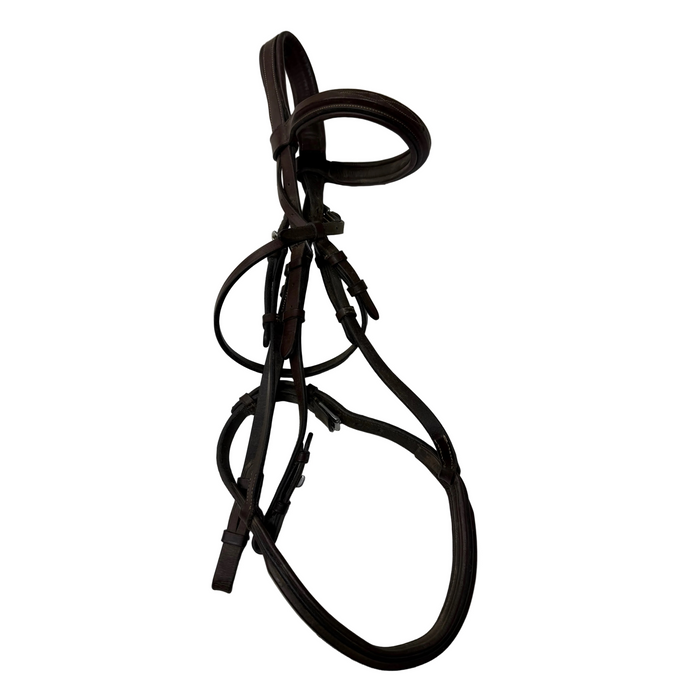 CNT 3067C Bridle Brown Fancy Stitching Full