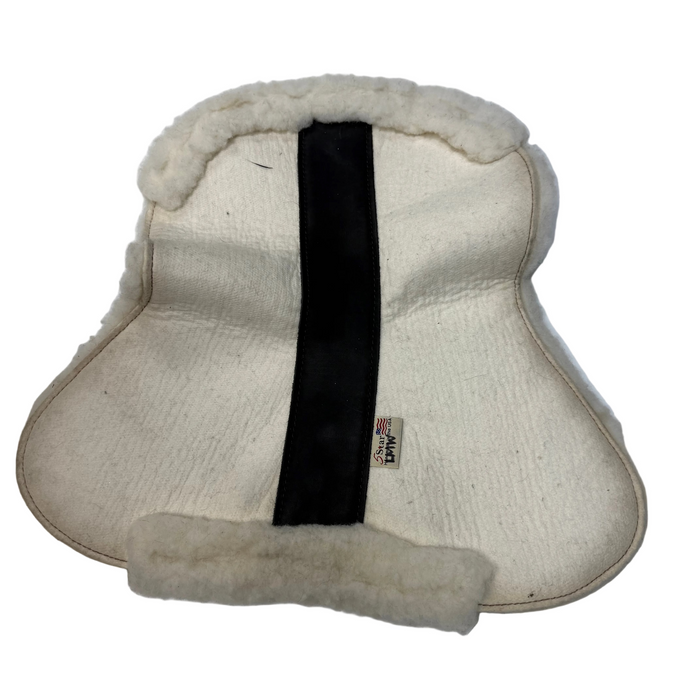 CNT 3069B 5 Star Wool Half Pad White