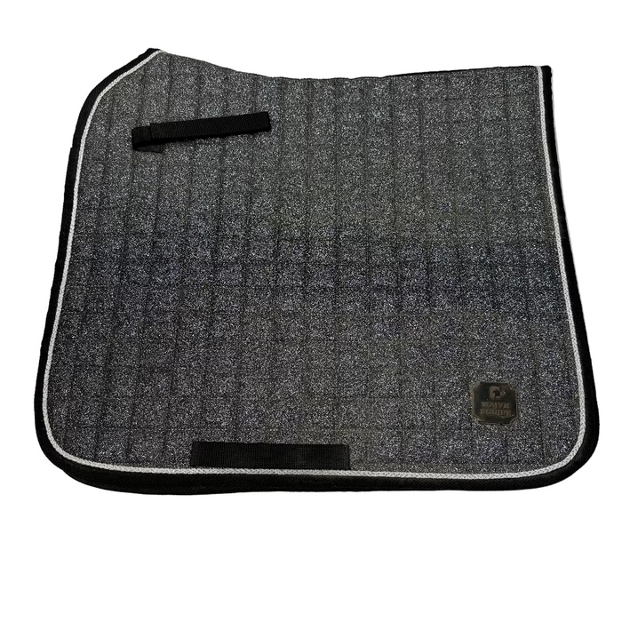 CNT 3069C Majyk Equipe Black Sparkly Dressage Pad